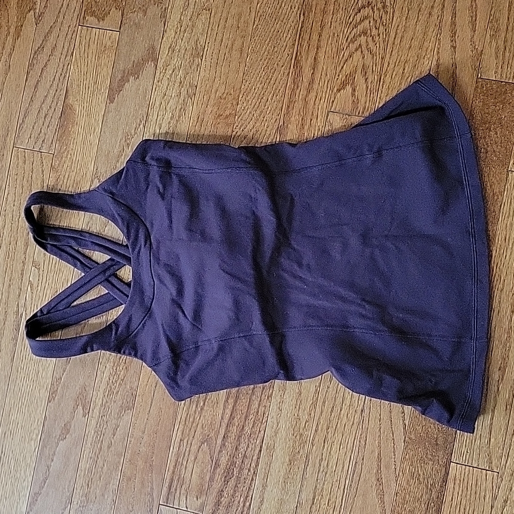 Dark purple Lululemon tank size 6
